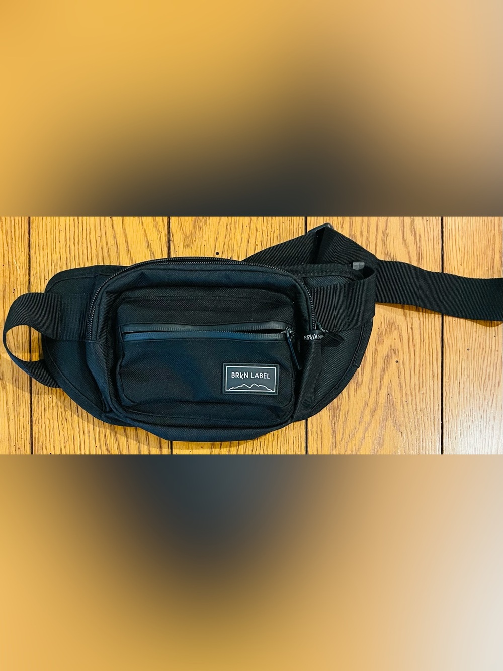 BRKN Label black water resistant Fanny pack